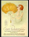 6H carl weddigen 1920s Advert A4 Photo Print