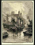 6H tower of london 2 Advert A4 Photo Print