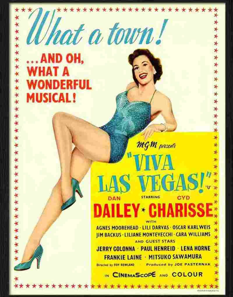 6H viva las vegas 2 Advert A4 Photo Print
