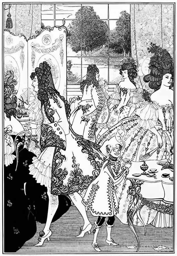 6L Aubrey Beardsley Vintage Advert A4 Photo Print