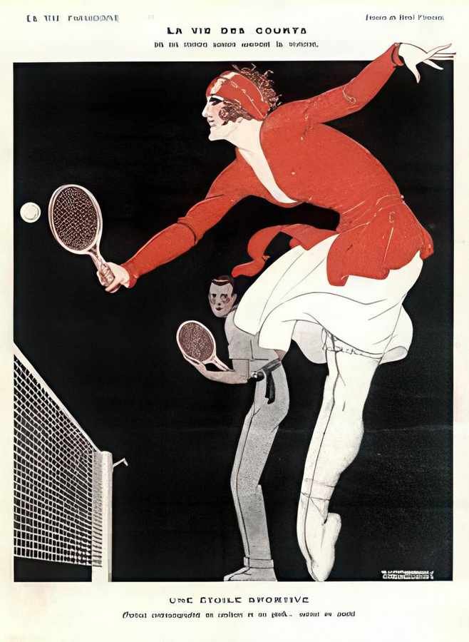 6L La Vie Des Court Vintage Advert A4 Photo Print