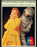 7 1960s fashion advert spaceman Advert A4 Photo Print