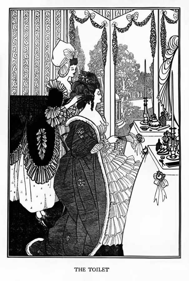 7 Aubrey Beardsley Vintage Advert A4 Photo Print