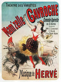 7 Cheret Mamzelle Vintage Advert A4 Photo Print