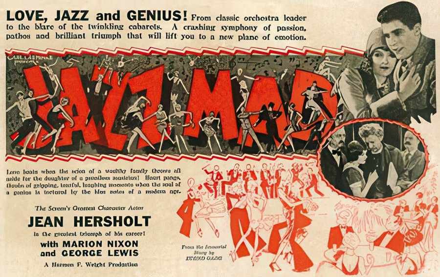 7 Jazz Mad Vintage Advert A4 Photo Print