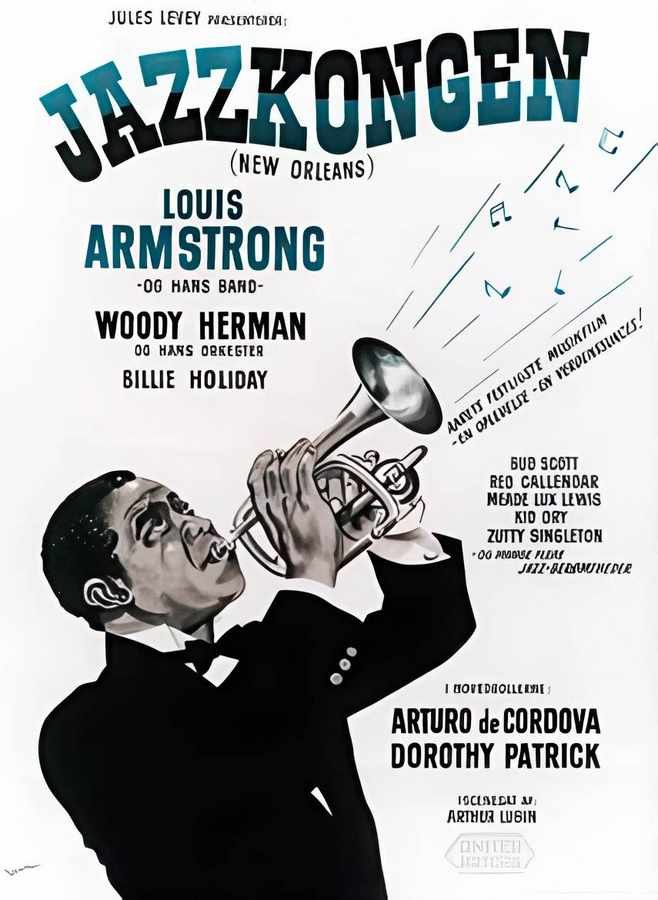 7 Jazzkongen Vintage Advert A4 Photo Print