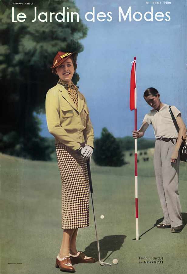 7 Le Jardin Des Mod Vintage Advert A4 Photo Print