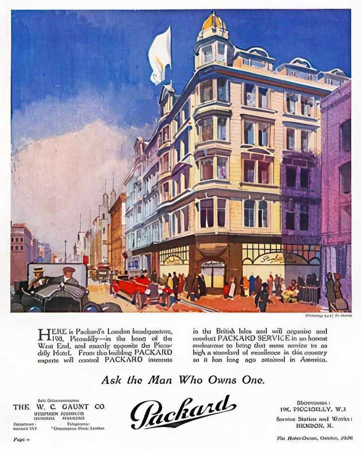 7 Packard 198 Picc Vintage Advert A4 Photo Print