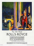 7 Rolls Royce 1921 Vintage Advert A4 Photo Print