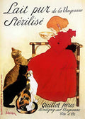 7 Steinlen Lait Pu Vintage Advert A4 Photo Print
