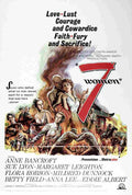 7 Women 01 film star poster A4 Photo Print