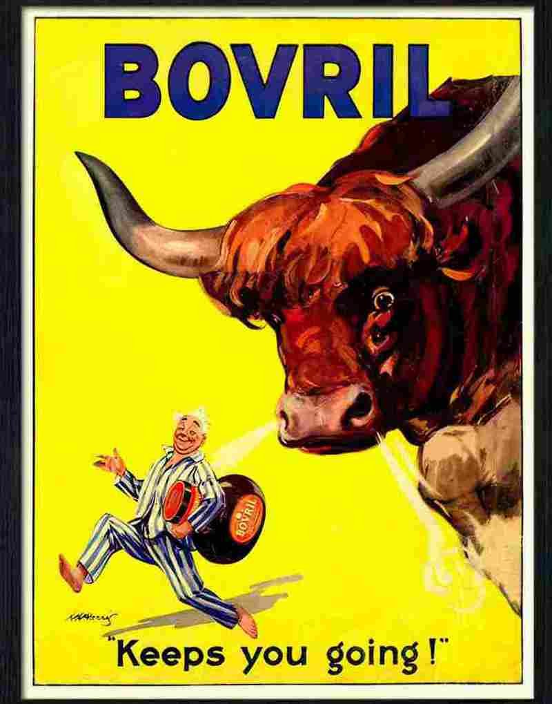 7 bovril keeps you going advert 1934 Advert A4 Photo Print