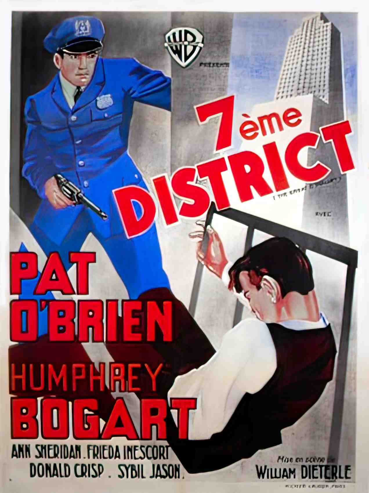 7 eme district Advert A4 Photo Print