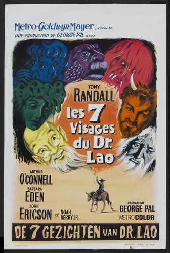 7 faces of dr lao 02 film star poster A4 Photo Print