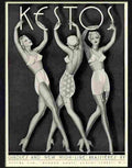 7 kestos lingerie girdles art deco advert 1930s Advert A4 Photo Print