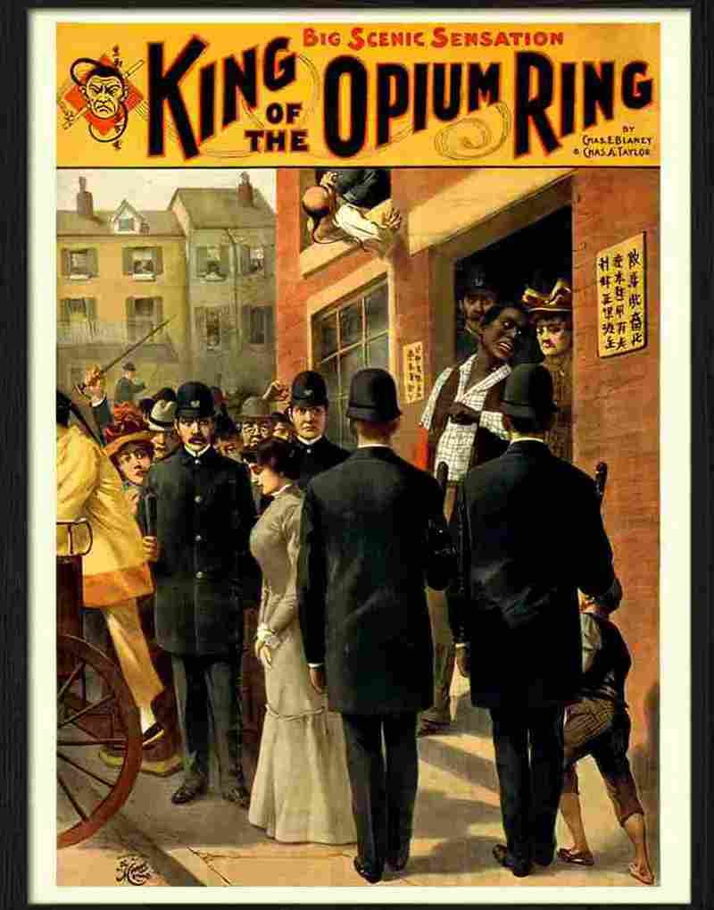 7 king of the opium ring Advert A4 Photo Print