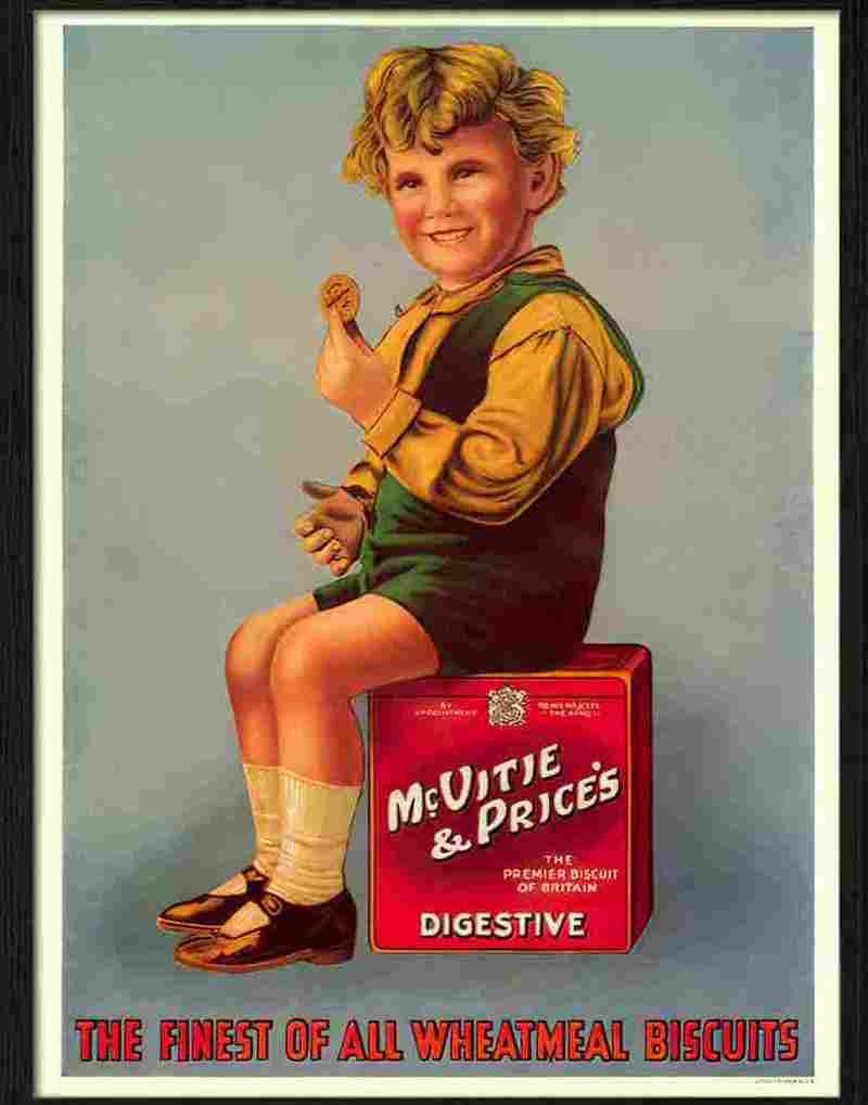 7 mcvities digestive biscuits 1935 Advert A4 Photo Print