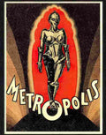 7 metropolis sci fi movie poster 1920s 2 Advert A4 Photo Print