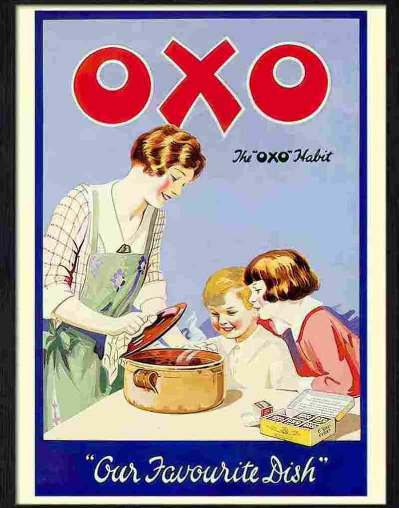 7 oxo our favourite dish Advert A4 Photo Print