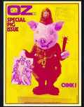 7 oz 35 special pig issue magazine cover Advert A4 Photo Print