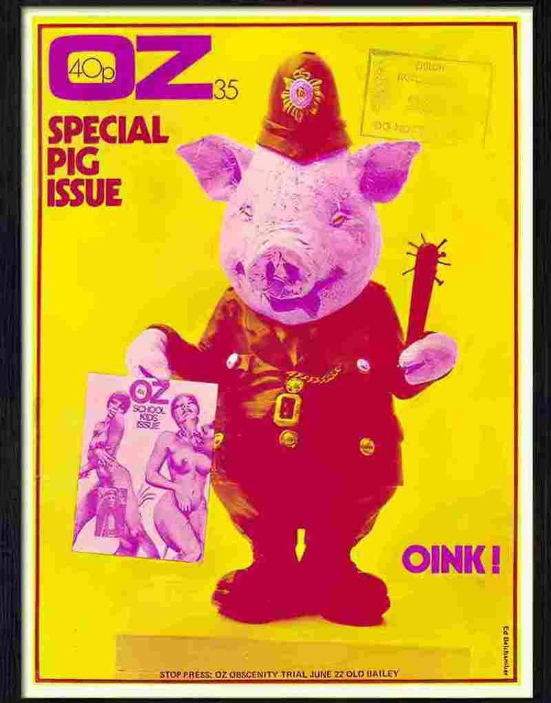 7 oz 35 special pig issue magazine cover Advert A4 Photo Print