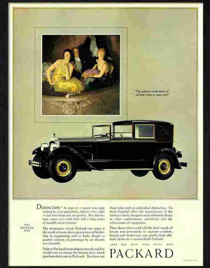 7 packard 1926 2 Advert A4 Photo Print