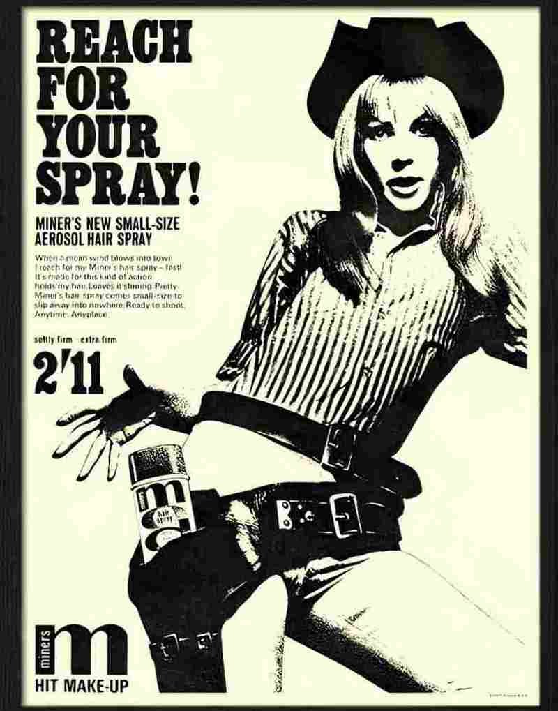 7 reach for your spray Advert A4 Photo Print