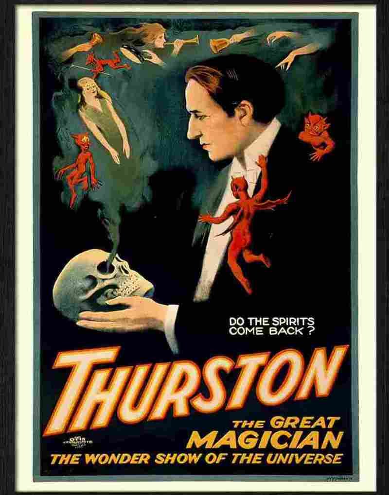 7 thurston magic poster 2 Advert A4 Photo Print