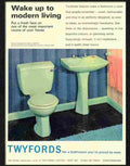 7 twyfords bathroom 1960s 2 Advert A4 Photo Print