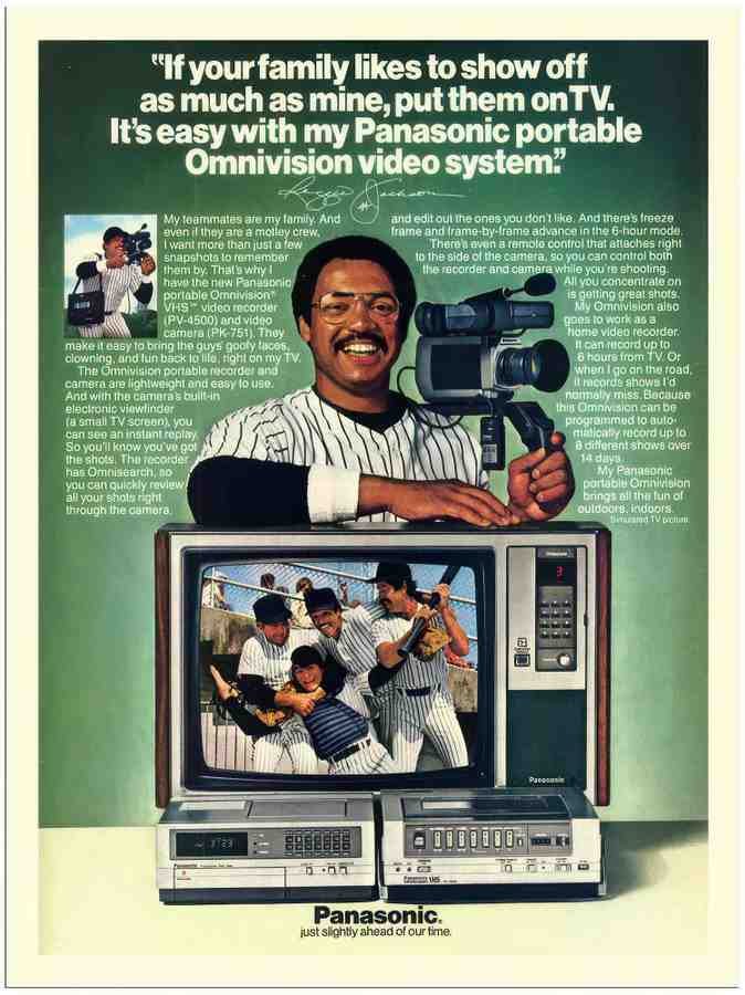 700 video camera 1980s 2 Vintage Advert A4 Photo Print