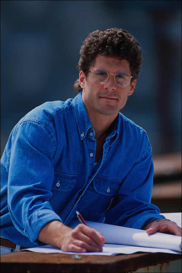 701027 Man At Work A4 Photo Print