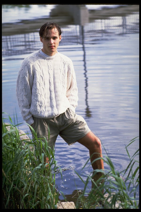 701061 Casual Man Outdoors A4 Photo Print