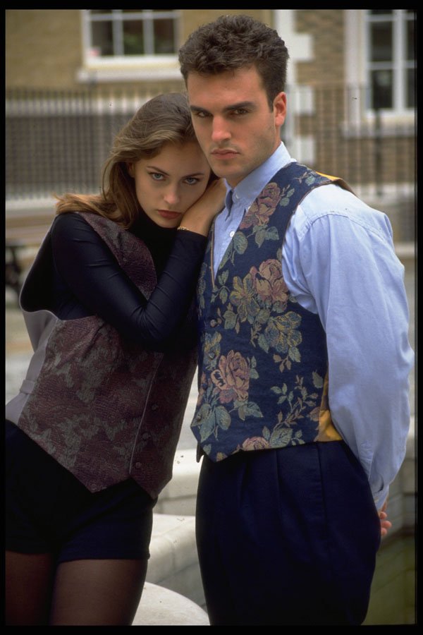 702004 Giorgio Zocco, His And Her Waistcoats A4 Photo Print