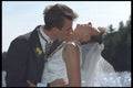702094 Groom Kissing His Bride's Neck A4 Photo Print