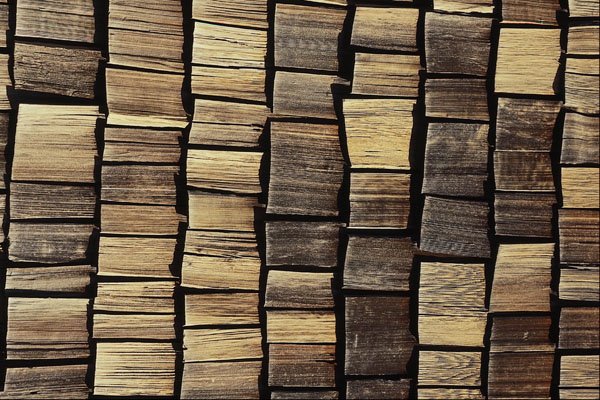 703020 Shingle Tiles Pattern A4 Photo Print