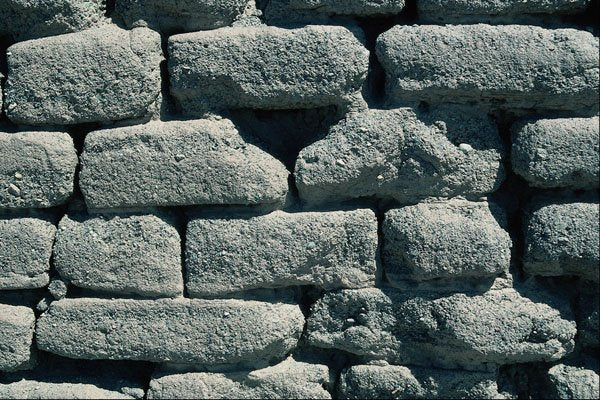 703023 Adobe Wall, Death Valley, California, U.S.A. A4 Photo Print