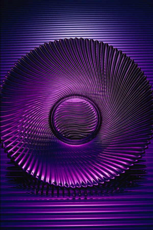 703037 Ribbed Glass, Abstract Still Life A4 Photo Print