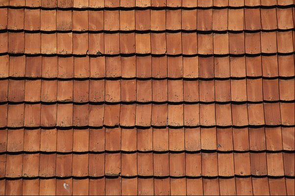 703042 Rooftop Tiling Pattern A4 Photo Print