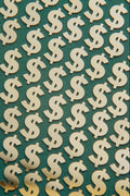 703058 Gold Dollar Signs A4 Photo Print