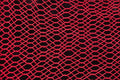 703063 Hammock Weave, Red A4 Photo Print