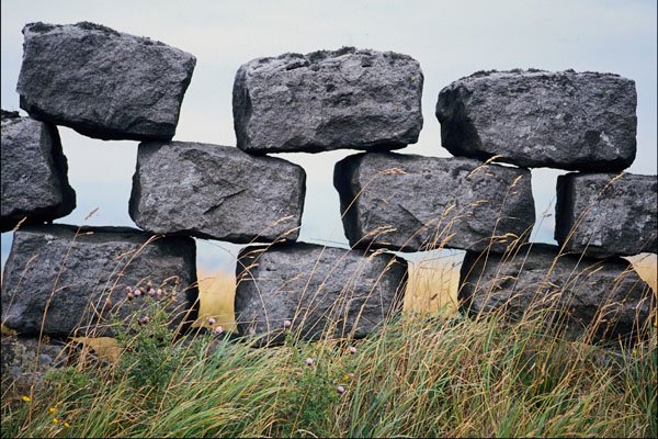703064 Dry Stone Wall A4 Photo Print
