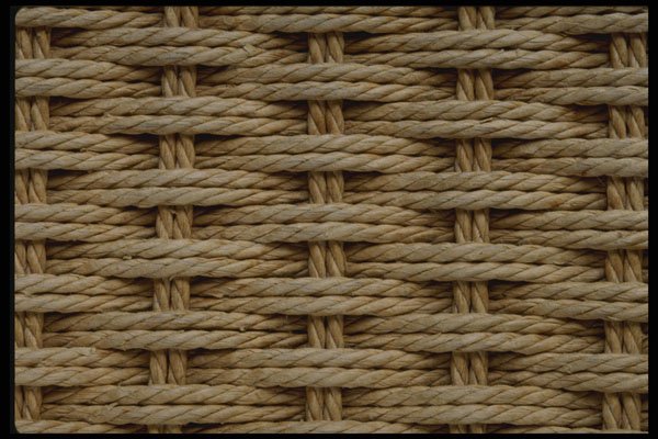 703073 Woven Chair Seat A4 Photo Print