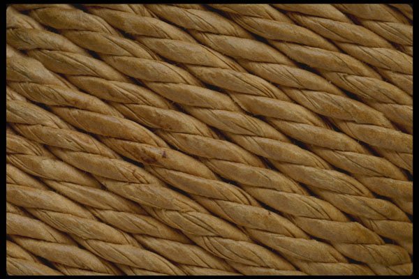 703074 Woven Chair Seat A4 Photo Print