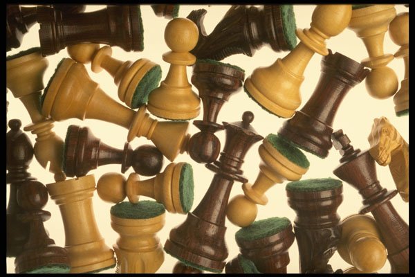 703087 Chess Pieces A4 Photo Print