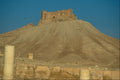 705014 Columns And 17th Century Castle, Qalat Ibn Maan, Syria A4 Photo Print
