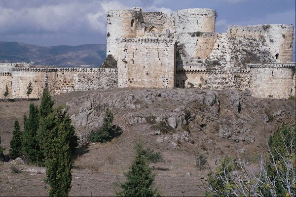 705015 World's Best Preserved Crusader Castle, Krak Des Chevaliers, Syria A4 Photo Print
