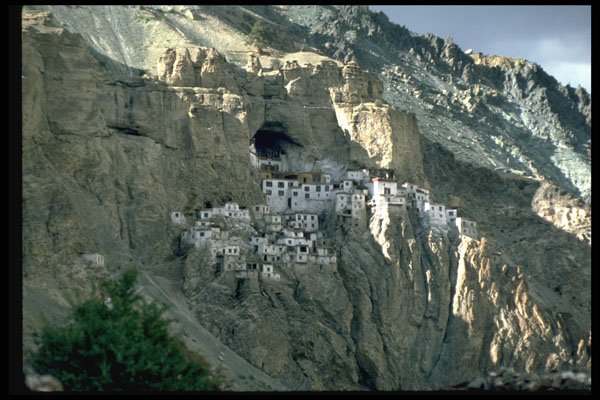 705040 Cave Temple, Zanskar, India A4 Photo Print