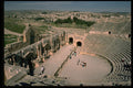 705047 Roman Amphitheater With Oval Piazza Behind, Jarash, Jordan A4 Photo Print