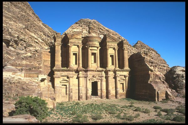705052 'Ed Deu', Temple, Petra, Jordan A4 Photo Print