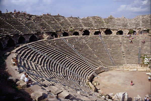 705079 Theater Van Side, Turkish Riviera A4 Photo Print